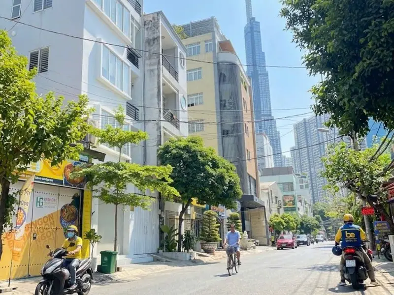 Tân cảng P.25 - 58m2 Ngang 5.3 Nở hậu 2 căn ra mặt tiền Chỉ 7.Tí... Bán nhà riêng tại Thạnh Mỹ Tây, Hồ Chí Minh 01