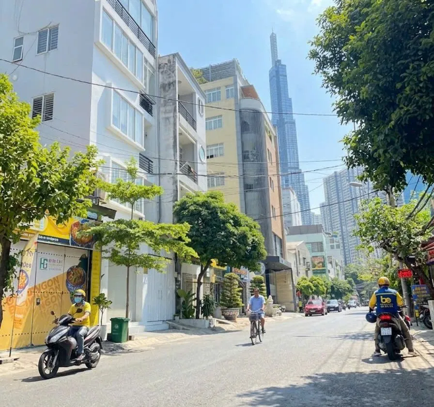 Tân cảng P.25 - 58m2 Ngang 5.3 Nở hậu 2 căn ra mặt tiền Chỉ 7.Tí... Bán nhà riêng tại Thạnh Mỹ Tây, Hồ Chí Minh 01