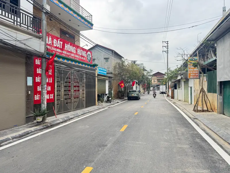🌺TRỤC CHÍNH KINH DOANH SẦM UẤT - VIEW CẦU THĂNG LONG - ĐƯỜNG THÔNG OTO TRÁNH DỪNG ĐỖ NGÀY ĐÊM... Bán đất tại Thiên Lộc, Hà Nội 01