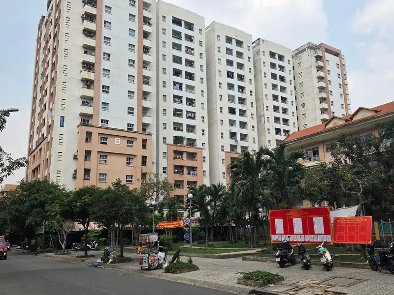 CĂN HỘ CC BÀU CÁT 2 - TẦNG 11 THOÁNG MÁT - THANG MÁY - KHU DÂN CƯ ĐÁNG SỐNG - NỘI THẤT ĐỦ VÀO Ở NGA... Bán căn hộ chung cư tại Bảy Hiền, Hồ Chí Minh 01