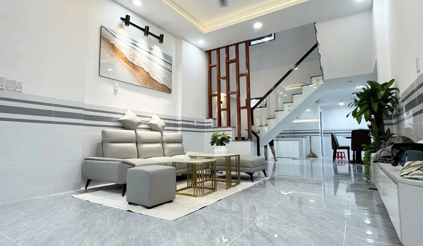Nhà mới 3 tầng, hẻm xe hơi 7m thông, sát bên Aeon Tân Phú, không quy hoạch, 50m2 chỉ 5.4 tỷ... Bán nhà riêng tại Bình Hưng Hòa, Hồ Chí Minh 01