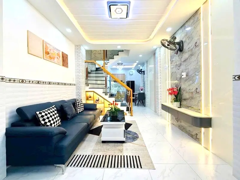 Bán nhà Gò Vấp, 3 tầng BTCT, Phan Huy Ích, sát hẻm xe tải, 3.5 x 8.5m, nhỉnh 4 tỷ... Bán nhà riêng tại An Hội Tây, Hồ Chí Minh 01