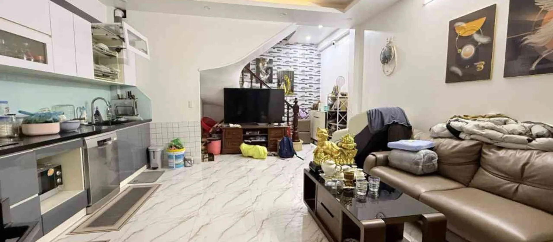 Bán nhà riêng 5 tầng tại phường Vĩnh Hưng, Thanh Trì, diện tích 35.4m² thuận tiện đi lại... Bán nhà riêng tại Vĩnh Hưng, Hà Nội 01