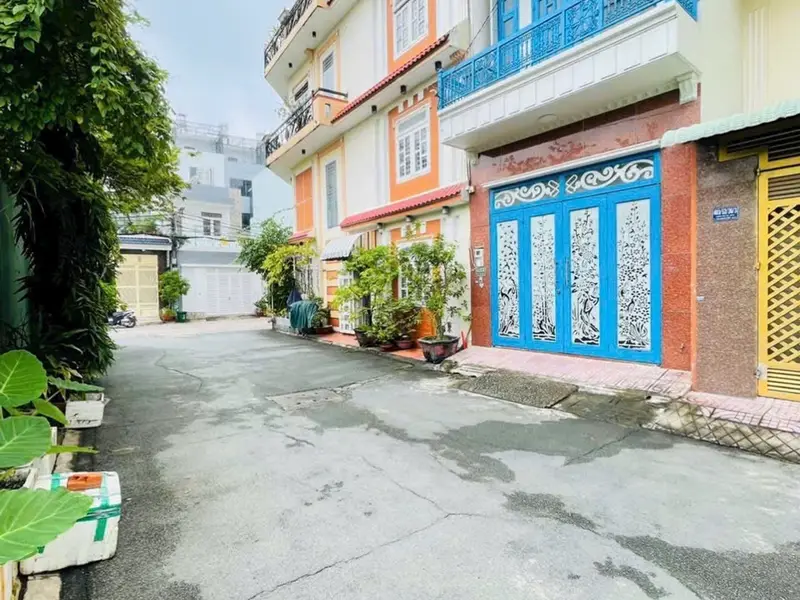 TRUNG MỸ TÂY – TRẦN THỊ NĂM – ĐƯỜNG 8M – 4 TẦNG – 4PN 5WC – 62,3M² – SỔ HỒNG HOÀN CÔNG – GIẢM 200TR... Bán nhà riêng tại Trung Mỹ Tây, Hồ Chí Minh 01