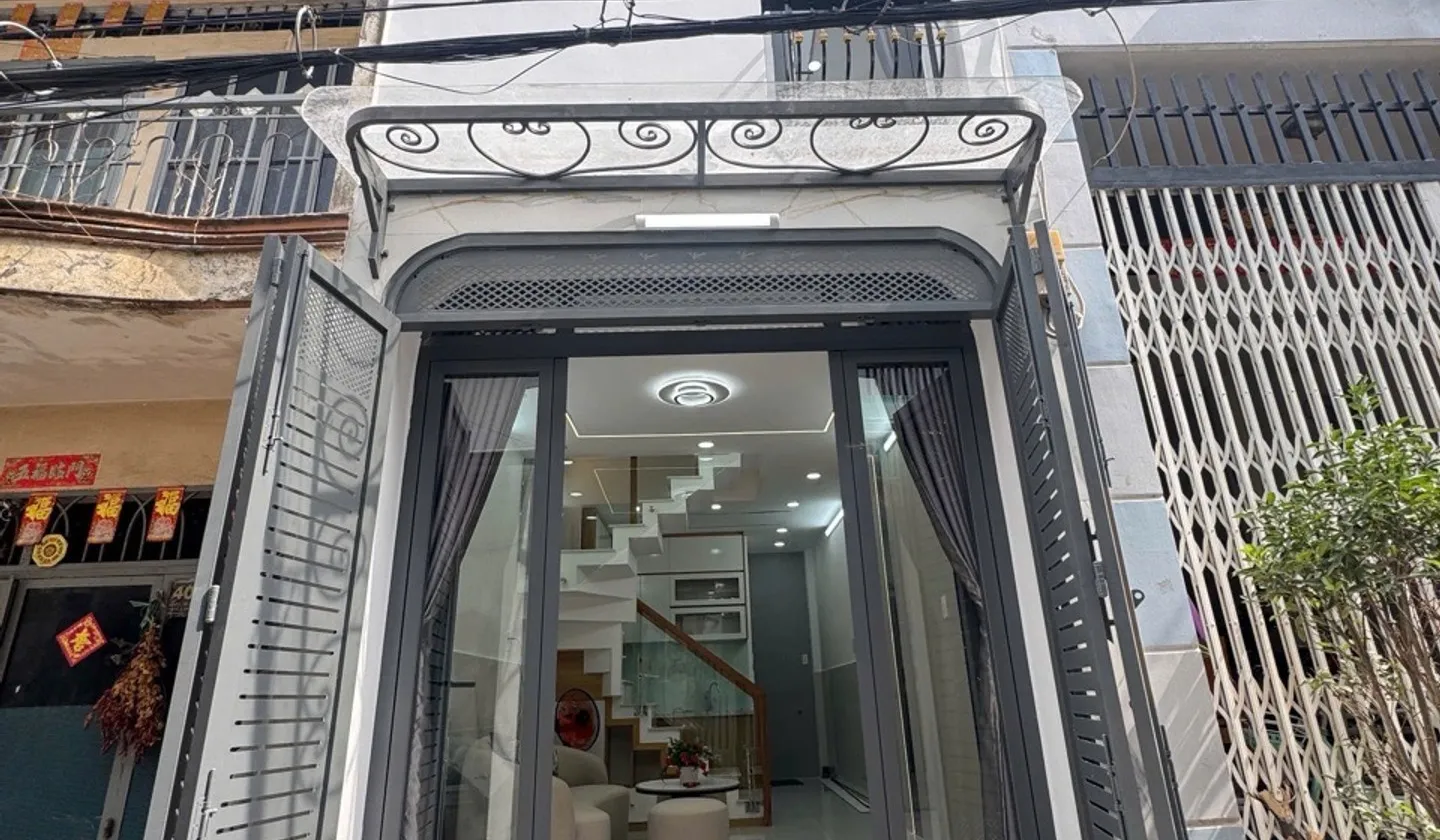 Bán nhà 2 tầng diện tích 24m2, hẻm 4m tại Bình Hưng Hoà A, Bình Tân... Bán nhà riêng tại Bình Hưng Hòa, Hồ Chí Minh 01