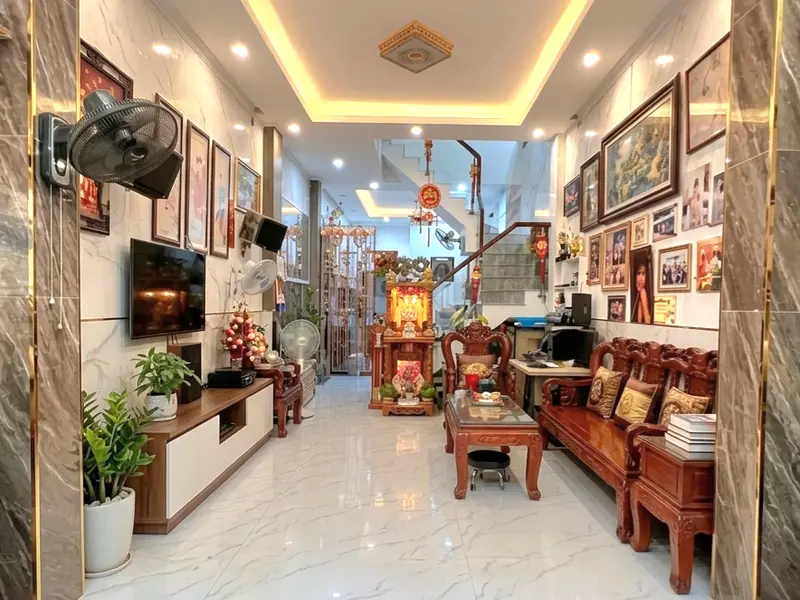 Bình Tân nhà 4 tầng, chỉ hơn 6ty, xe tải đậu cửa... Bán nhà riêng tại Bình Trị Đông, Hồ Chí Minh 01