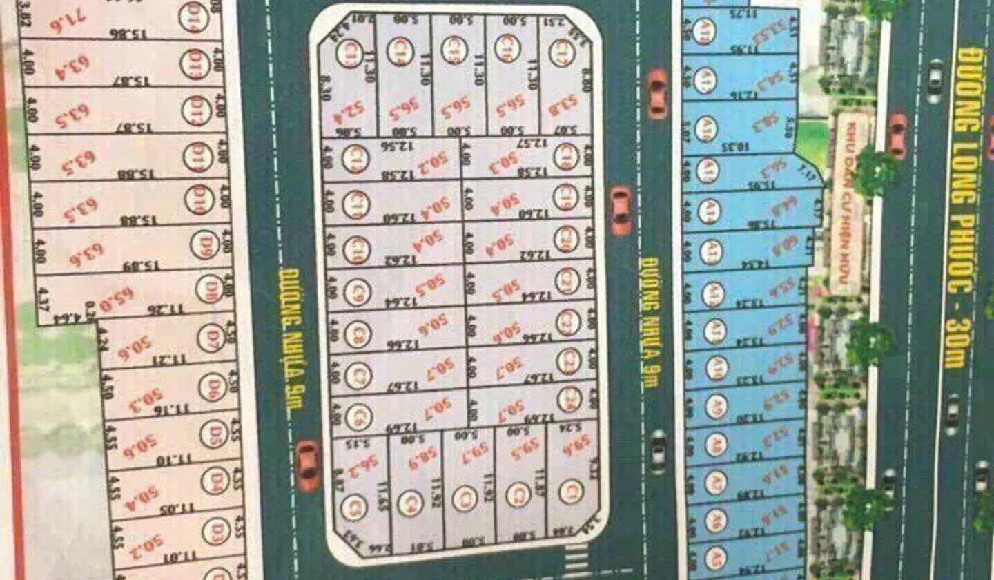 Mua Bán đất 50m² tại phường Long Phước, Hồ Chí Minh, mặt tiền 4.5m... Bán đất tại Long Phước, Hồ Chí Minh 01