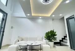 Bán nhà riêng 4 tầng 4 phòng ngủ tại phường An Hội Đông, Hồ Chí Minh, mặt tiền rộng 4.5m... Bán nhà riêng tại An Hội Đông, Hồ Chí Minh 02