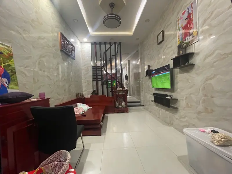 Bán nhà riêng 3 tầng tại Ấp Thới Tây 2, Hóc Môn diện tích 66.5m2 giá 2.95 tỷ... Bán nhà riêng tại Hóc Môn, Hồ Chí Minh 01