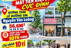 Bán Nhà MẶT TIỀN KINH DOANH CỰC ĐỈNH , ĐƯỜNG 25M LỀ ĐƯỜNG 5M - Nguyễn Văn Luông - 56.6M2 ( 4.22 X 1... Bán nhà mặt phố tại Bình Phú, Hồ Chí Minh 05