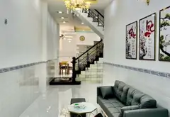 MẶT TIỀN KINH DOANH - HẺM XE HƠI ĐẬU CỬA 4 x 17m ) 3 TẦNG CHỈ NHỈNH 6,x Tỷ  GẦN CHỢ AN NHƠN... Bán nhà mặt phố tại An Nhơn, Hồ Chí Minh 04