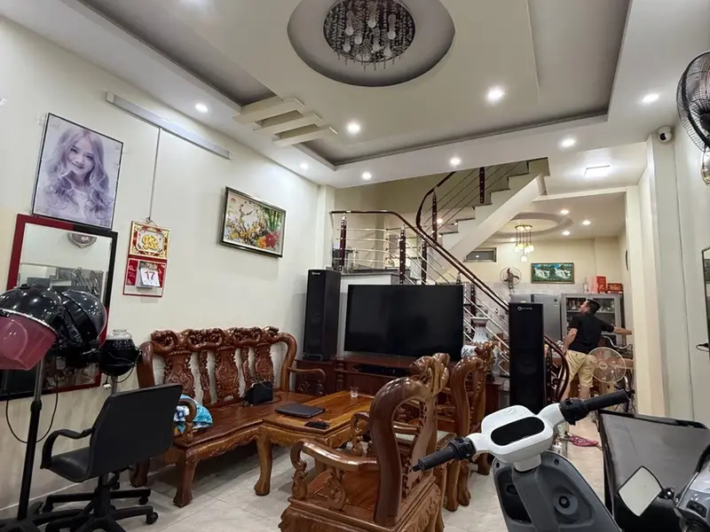 Nhà 4 tầng mặt tiền 4.2m tại Hào Khê, thiết kế thuận tiện kinh doanh và sinh hoạt... Bán nhà riêng tại Lê Chân, Hải Phòng 01