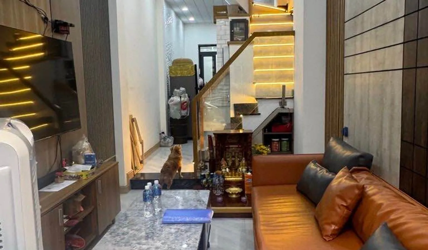 Nhà riêng 4 tầng tại phường An Hội Tây, giá 5,58 tỷ thương lượng... Bán nhà riêng tại An Hội Tây, Hồ Chí Minh 01