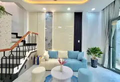 KẾ NƠ TRANG LONG - TRƯỚC NHÀ 3M - FULL NỘI THẤT SANG XỊN - NHỈNH 5 T.Ỷ.... Bán nhà riêng tại Bình Thạnh, Hồ Chí Minh 04