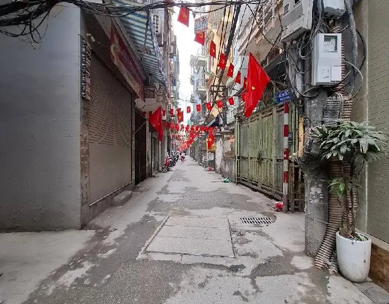 Bán nhà 4 tầng ngõ Khương Trung, mặt tiền rộng, ô chờ thang máy... Bán nhà riêng tại Khương Đình, Hà Nội 01