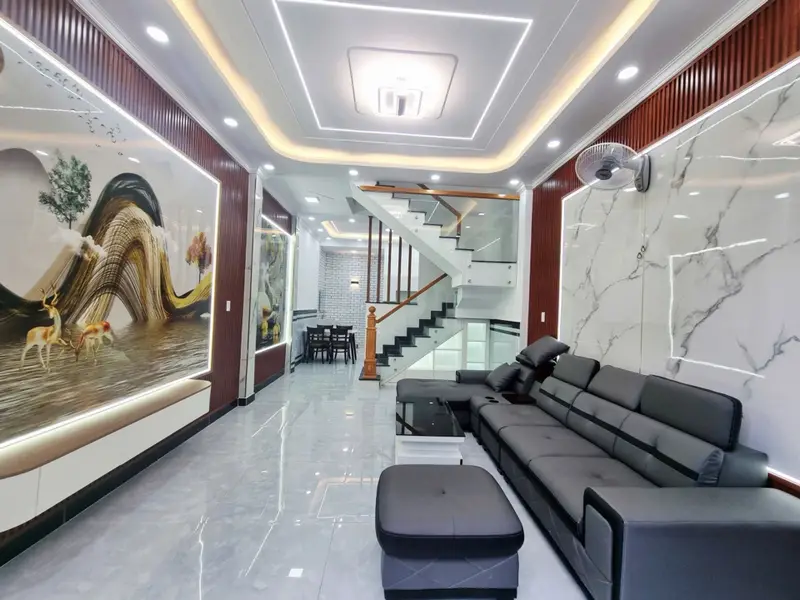 🔥 GIẢM CÒN 3,99 TỶ BL – NHÀ MỚI HXH TCH07 - GIÁP GÒ VẤP... Bán nhà riêng tại Trung Mỹ Tây, Hồ Chí Minh 01
