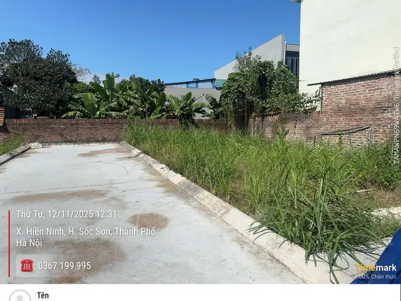 Bán nhanh 88m² đất thổ cư tại Trại Mít - thôn Hiền Lương - xã Nội Bài. Ô tô đỗ cửa - giá tốt.... Bán đất tại Nội Bài, Hà Nội 01