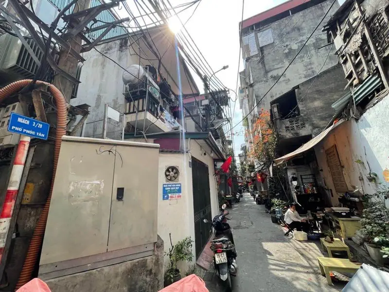 Bán nhà riêng, diện tích sổ 44 m2, diện tích sử dụng 45m2, phúc Tân, Hồng Hà, Hà Nội... Bán nhà riêng tại Hồng Hà, Hà Nội 01