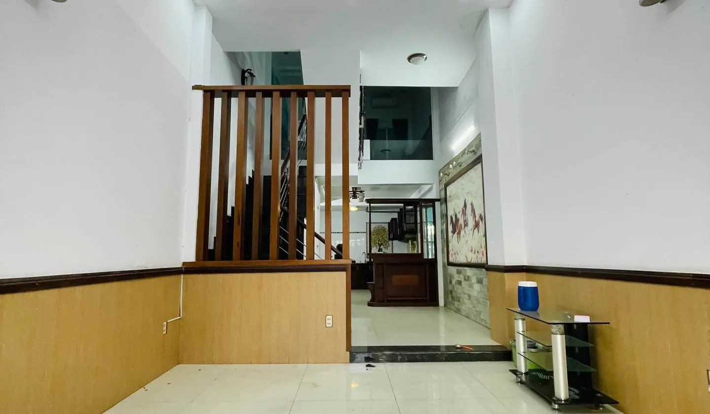 Bán nhà 4 tầng 5 phòng ngủ, Hẻm 8M, Quang Trung, Gần Emart... Bán nhà riêng tại An Hội Tây, Hồ Chí Minh 01