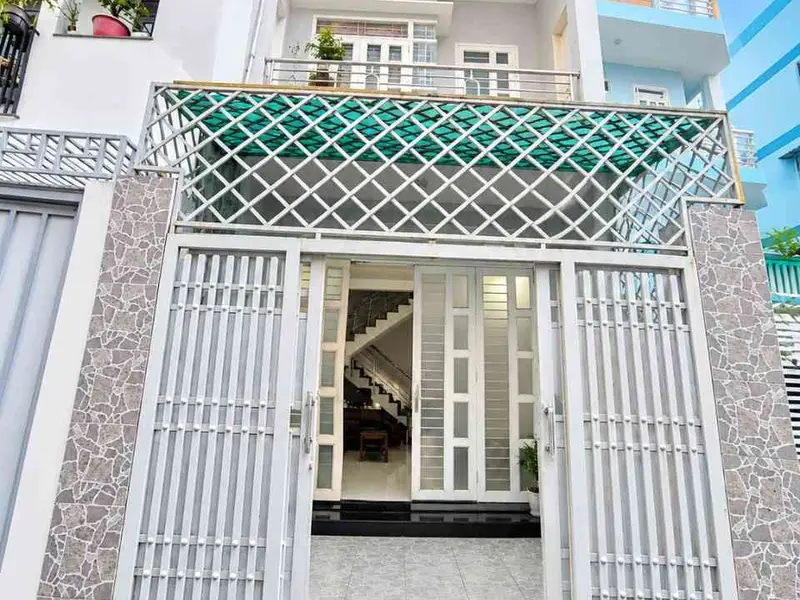 Hẻm xe hơi thẳng một trục 65m2 2 phòng ngủ sổ vuông vức... Bán nhà riêng tại Thông Tây Hội, Hồ Chí Minh 01