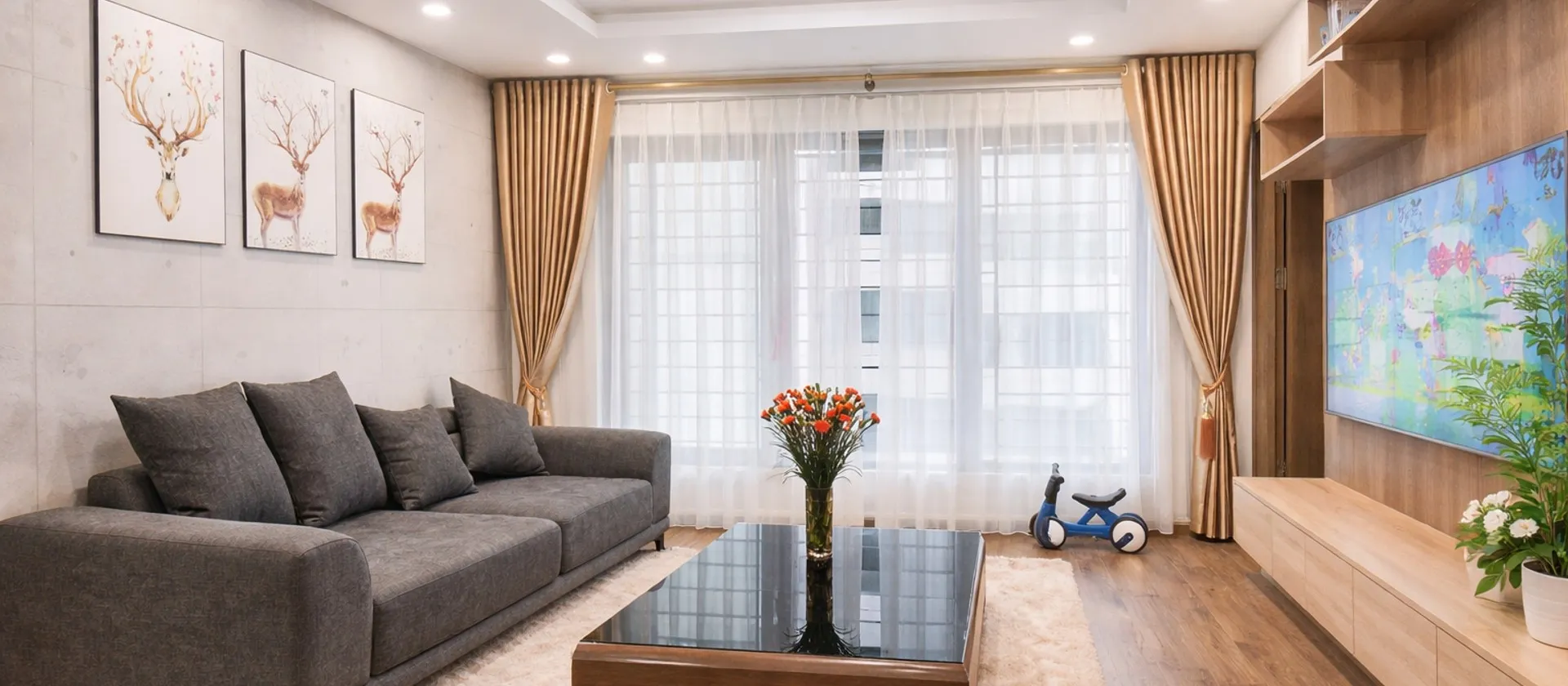 🔥Chung cư Hoà Phát | Nguyễn Đức Cảnh - Hoàng Mai | 56m2 | Sổ đỏ... Bán căn hộ chung cư tại Tương Mai, Hà Nội 01