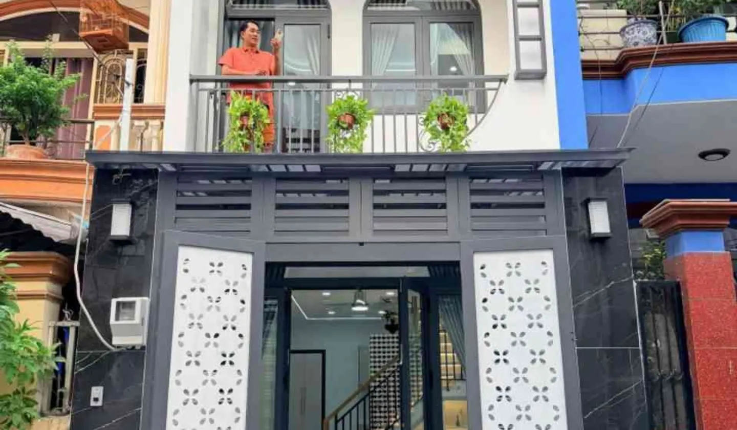Bán nhà 2 tầng 39m² hướng Đông Nam, nhà phố Quận GV TP.HCM... Bán nhà riêng tại An Hội Đông, Hồ Chí Minh 01