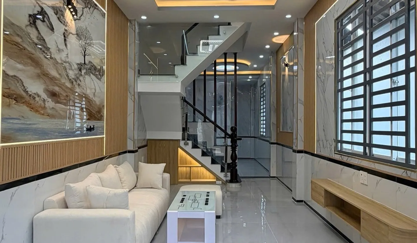 BÁN NHÀ LÔ GÓC HẺM XE HƠI - 3 TẦNG - 44M² - Gần HIỆP THÀNH CITY - P. TRUNG MỸ TÂY- Q12... Bán nhà riêng tại Trung Mỹ Tây, Hồ Chí Minh 01