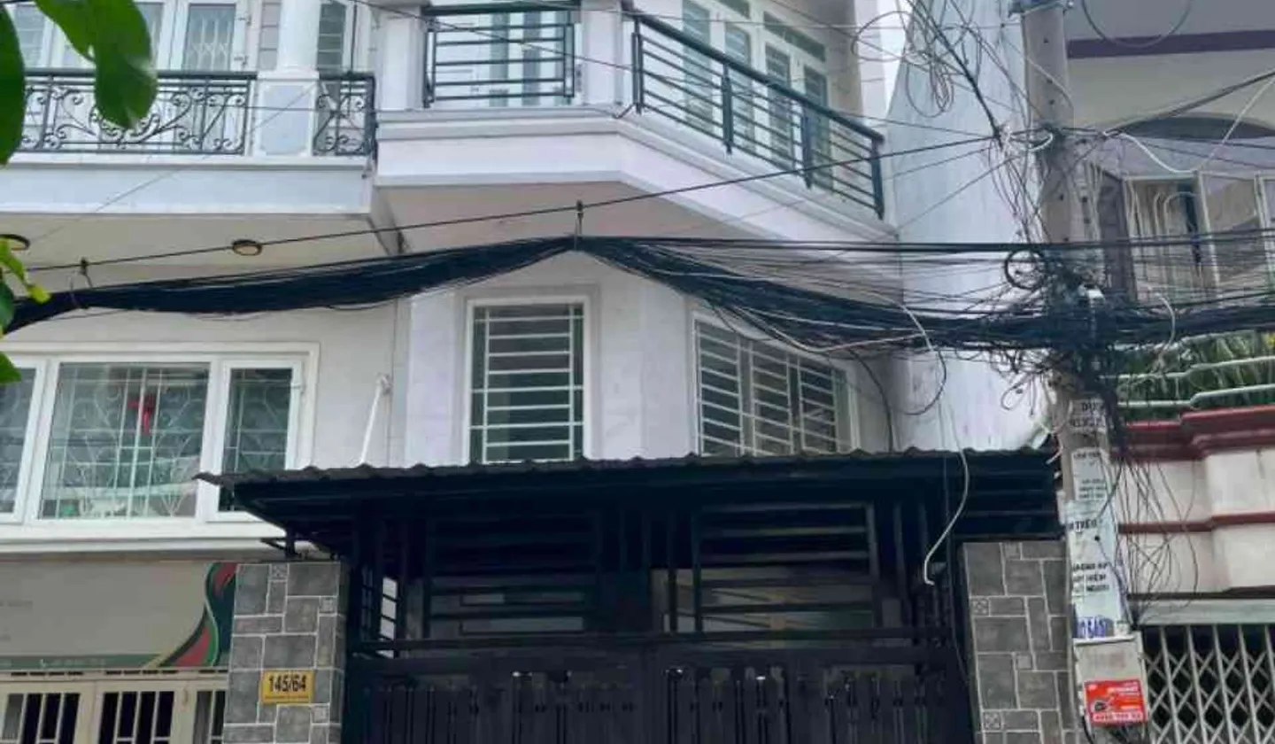 NHÀ 4 TẦNG - HẺM XE HƠI 8M - THÔNG TỨ TUNG.... Bán nhà riêng tại An Nhơn, Hồ Chí Minh 01