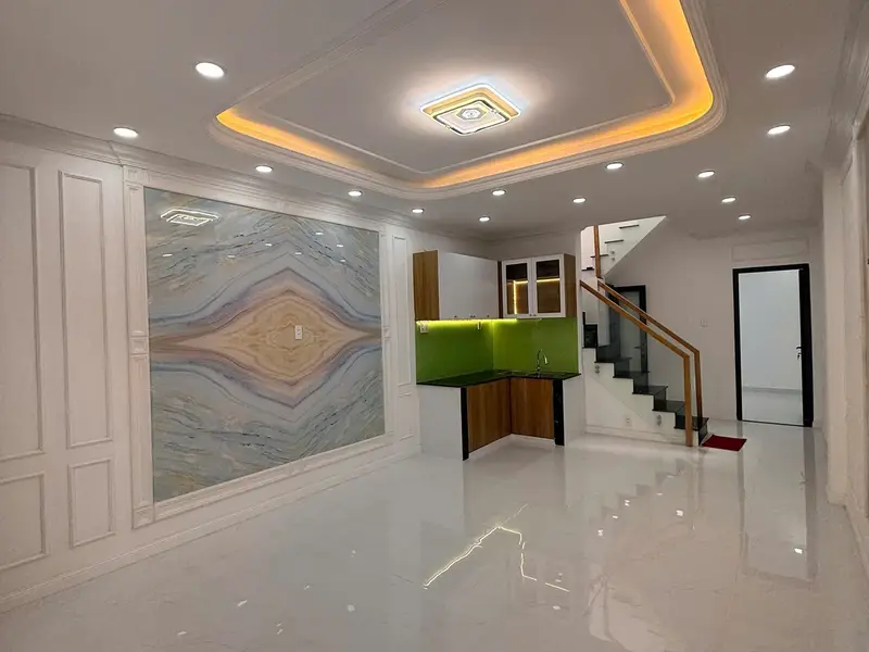 Nhà đẹp 2 tầng 4PN mới tinh gần chợ Gò Xoài giá tốt... Bán nhà riêng tại Bình Hưng Hòa, Hồ Chí Minh 01