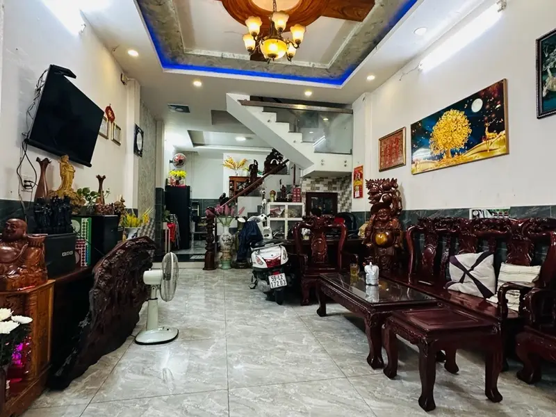 Nhà 4 tầng hiện đại ở Tân Kỳ Tân Quý, hẻm xe hơi vào tận nhà... Bán nhà riêng tại Bình Hưng Hòa, Hồ Chí Minh 01