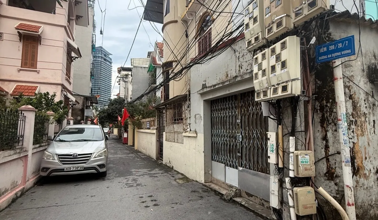 Nhà riêng 4 tầng 60m2 tại An Dương Vương, khu dân cư văn minh, ô tô vào tận nhà... Bán nhà riêng tại Phú Thượng, Hà Nội 01