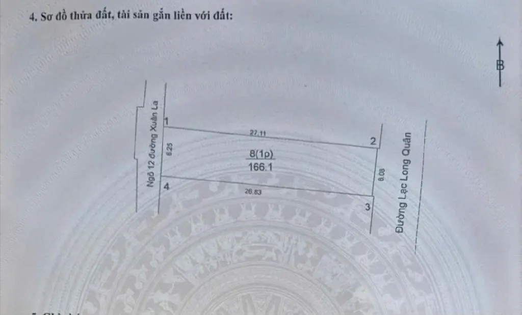 Bán đất mặt phố Lạc Long Quân, 166m, mặt tiền đẹp, view Hồ Tây, vỉa hè rộng, ở và kinh doanh đỉnh... Bán nhà mặt phố tại Xuân Đỉnh, Hà Nội 01