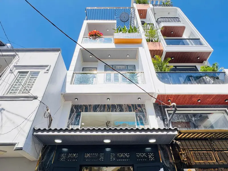Bán nhà riêng Lê Đức Thọ 4x12m 5 tầng 4PN 4WC hướng Đông Nam có gara ô tô... Bán nhà riêng tại An Hội Tây, Hồ Chí Minh 01