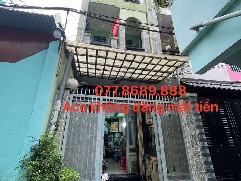 Nhà 4 tầng cho thuê ngay chợ vải, sát Quận 10, lợi nhuận ổn định... Bán nhà riêng tại Bảy Hiền, Hồ Chí Minh 01