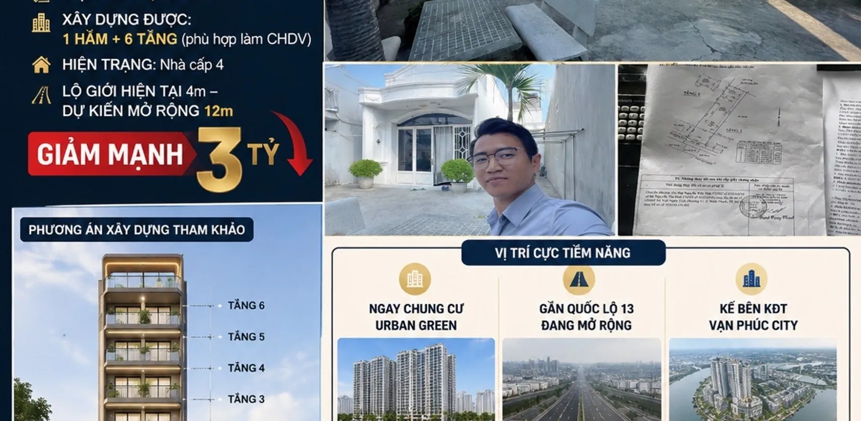 Nhà Hiệp Bình, rộng 200m², giảm sốc 7 tỷ, sắm ngay!... Bán nhà riêng tại Hiệp Bình, Hồ Chí Minh 01