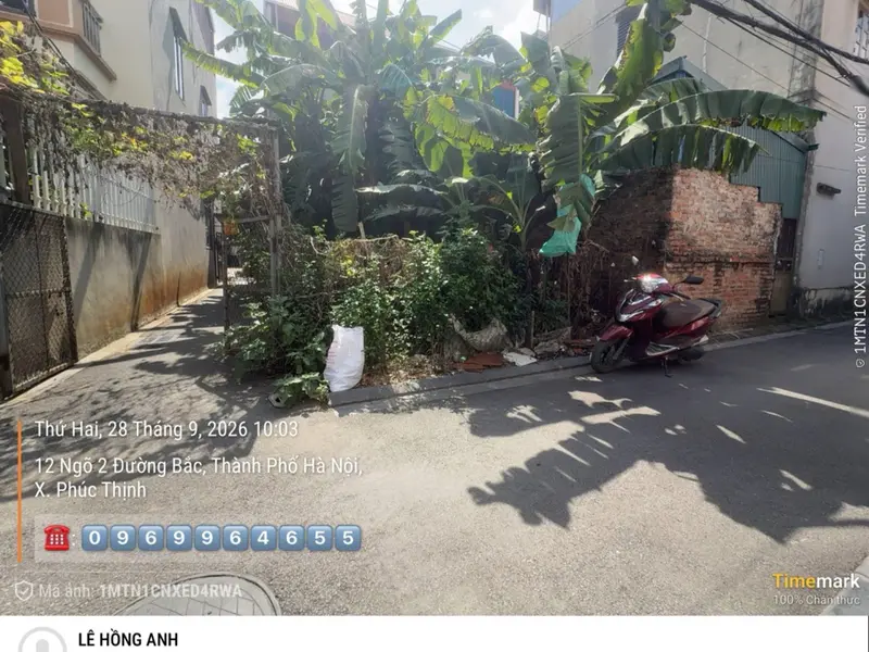 Bán đất 60,5m² khu Lễ Pháp, Tiên Dương, Đông Anh - Ngõ ô tô thông, vị trí đẹp... Bán đất tại Phúc Thịnh, Hà Nội 01
