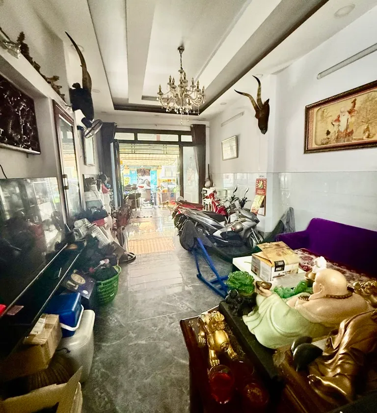 Nhà mặt phố 4 tầng khu Bình Phú Quận 6, diện tích 69.3m², phù hợp kinh doanh... Bán nhà mặt phố tại Bình Phú, Hồ Chí Minh 01