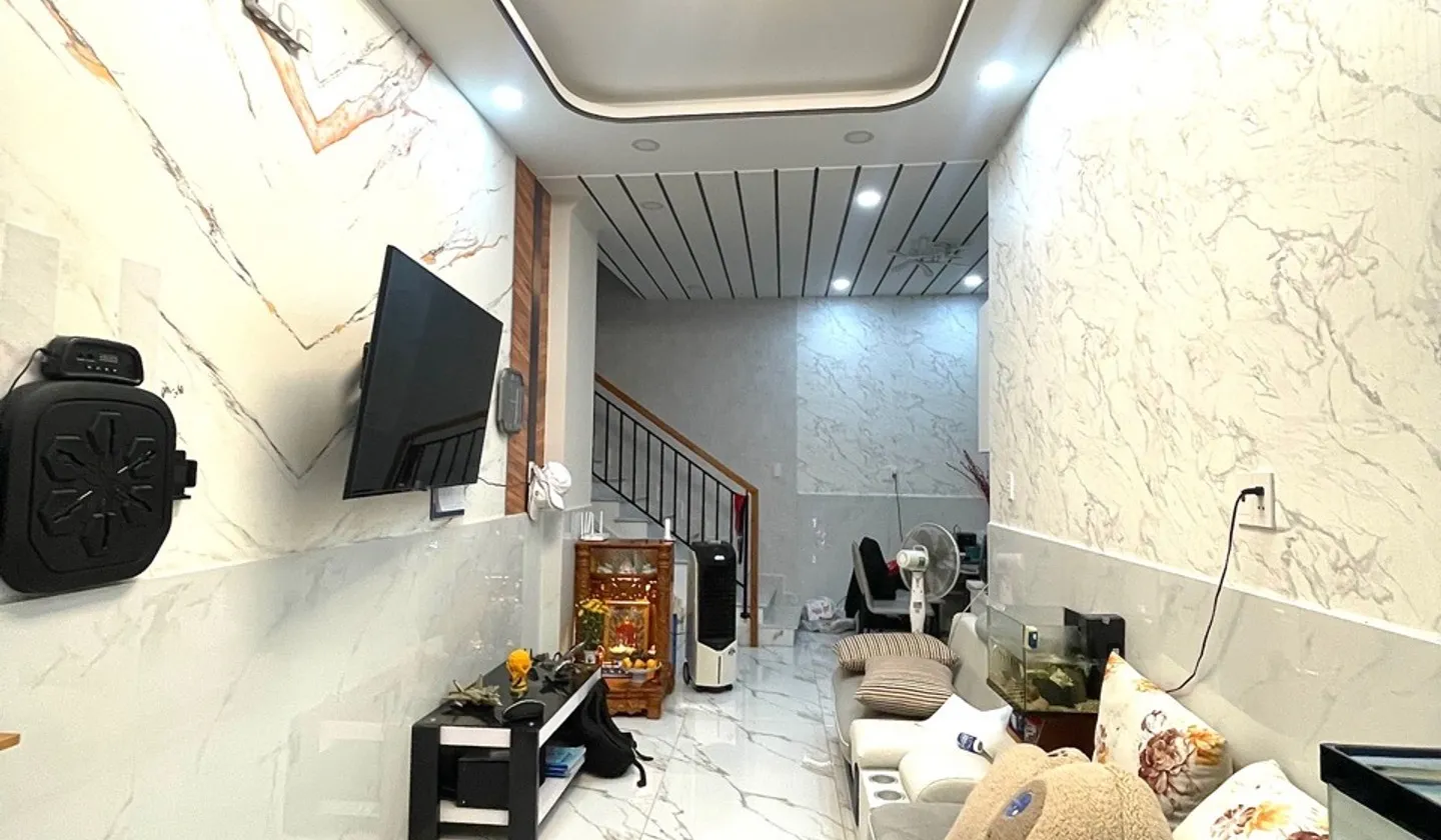 Nhà 3 tầng 36m2 hẻm ô tô quận Gò Vấp giá 5.8 tỷ... Bán nhà riêng tại An Hội Đông, Hồ Chí Minh 01