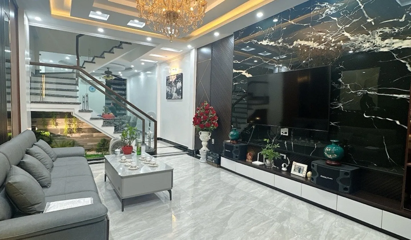 Bán nhà riêng 4 tầng phường Gia Viên, Hải Phòng, diện tích 65.6m², nội thất cao cấp... Bán nhà riêng tại Gia Viên, Hải Phòng 01