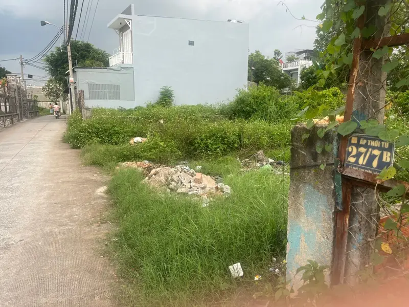 Bán đất thổ cư 105m² hướng Tây Bắc tại Ấp Thới Tứ... Bán đất tại Đông Thạnh, Hồ Chí Minh 01