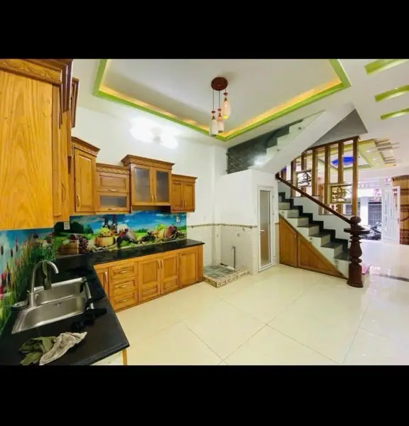 Bán nhà riêng 4 tầng có sân thượng tại Bình Tân, hẻm ô tô, khu dân trí cao... Bán nhà riêng tại Bình Trị Đông, Hồ Chí Minh 01