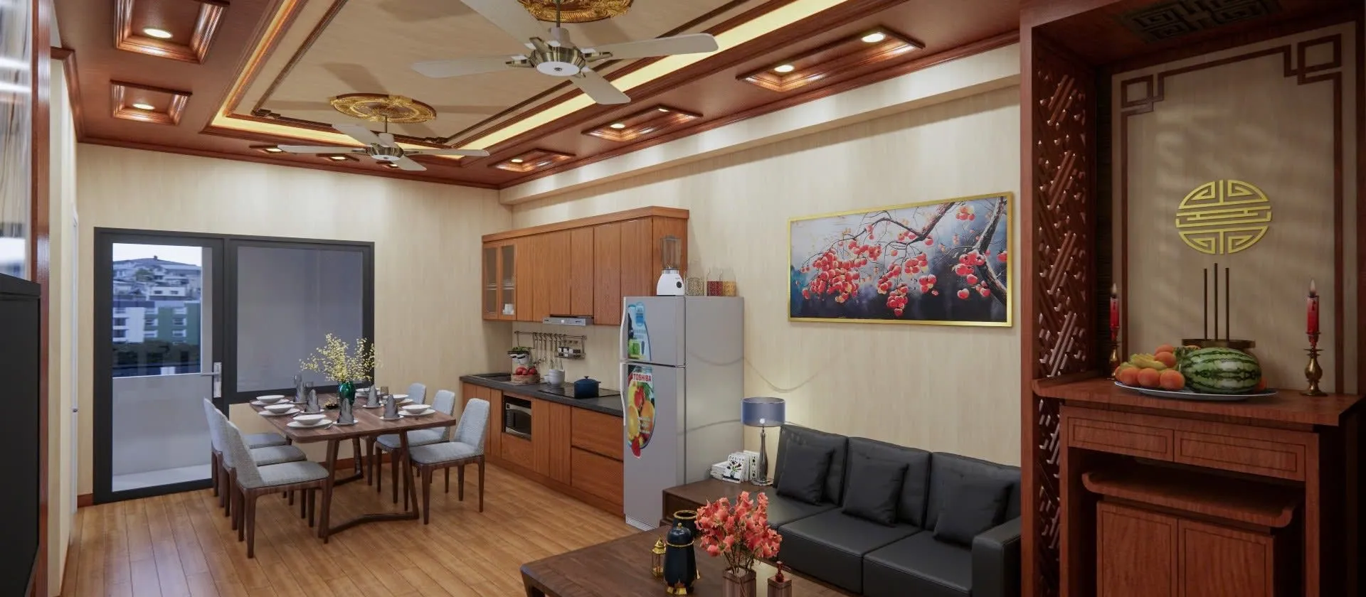 Bán căn hộ chung cư 66,1 m2 tại phường Thành Thái, gần công viên Cầu Giấy... Bán căn hộ chung cư tại Cầu Giấy, Hà Nội 01
