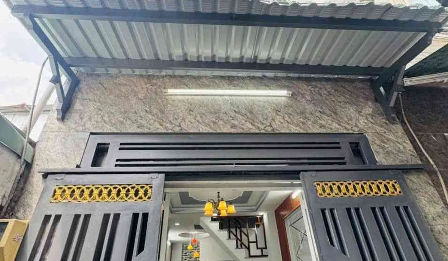 Bán nhà riêng 33m² 3 phòng ngủ 3 tầng gần chợ Giãn Dân, giá 2.29 tỷ... Bán nhà riêng tại Tân Thới Hiệp, Hồ Chí Minh 01