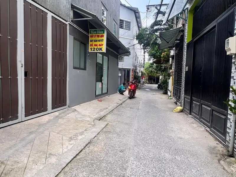 BÁN ĐẤT TẶNG DÃY PHÒNG TRỌ - 350 NGUYỄN VĂN LƯỢNG P17 GV - HẺM XE HƠI - 4x14 - 55m2... Bán nhà riêng tại An Hội Đông, Hồ Chí Minh 01
