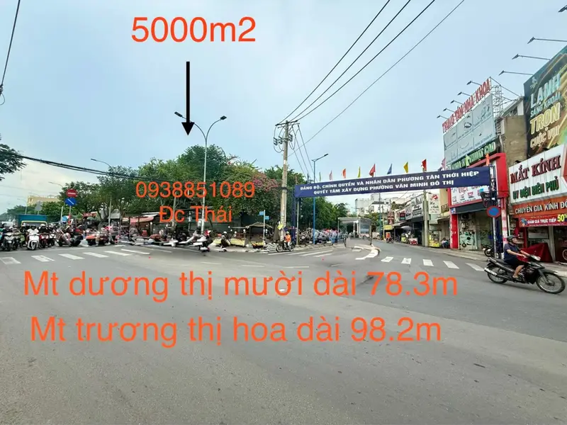 Quỹ Đất Lô Góc Hai Mặt Tiền Hiếm Có Tại Trung Tâm Quận 12... Bán đất tại Tân Thới Hiệp, Hồ Chí Minh 01