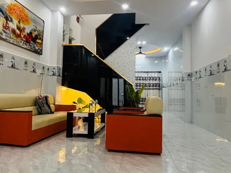 Bán nhà riêng 2 tầng đường Bà Hom, Quận 6, nhà mới, dt 4x11m hai mặt hẻm thoáng... Bán nhà riêng tại Phú Lâm, Hồ Chí Minh 01