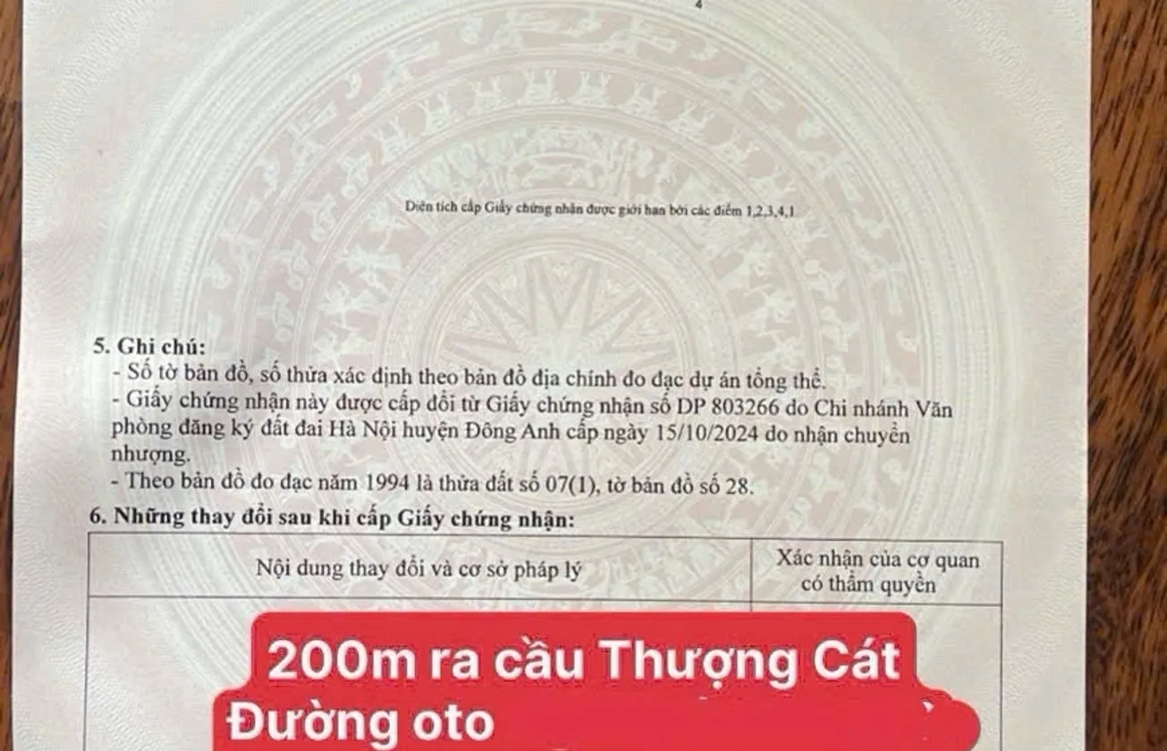 Cơ hội vàng sở hữu đất xã Thiên Lộc giá tốt, vị trí đắc địa vừa ở vừa đầu tư... Bán đất tại Thiên Lộc, Hà Nội 01