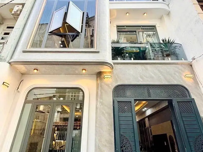 Bán nhà Gò Vấp, Nguyễn Tư Giãn, 4 tầng xây mới, hẻm 5m, DTSD 62m², 5PN, full nội thất, chỉ 8.6 tỷ.... Bán nhà riêng tại An Hội Tây, Hồ Chí Minh 01