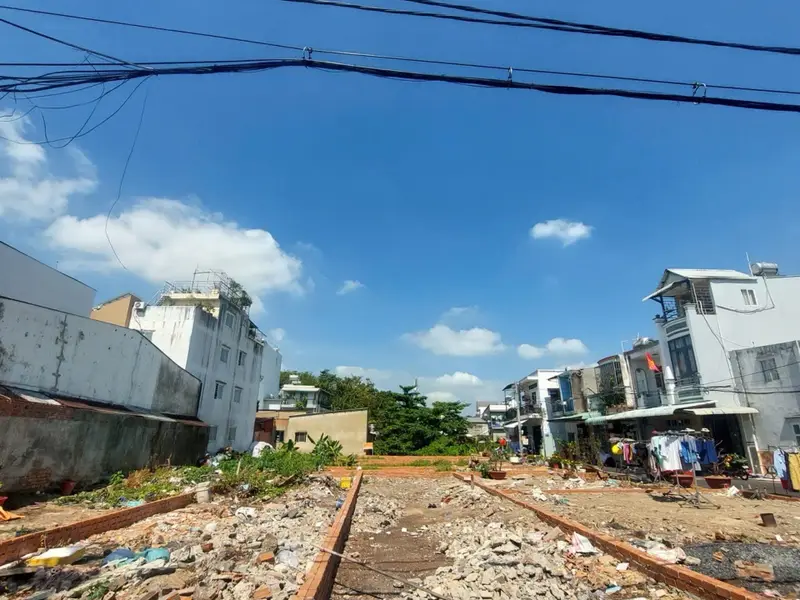 Bán đất Tân Thới Nhất 1, ngang 4m, xây 5 tầng, giá 5,2 tỷ... Bán đất tại Đông Hưng Thuận, Hồ Chí Minh 01