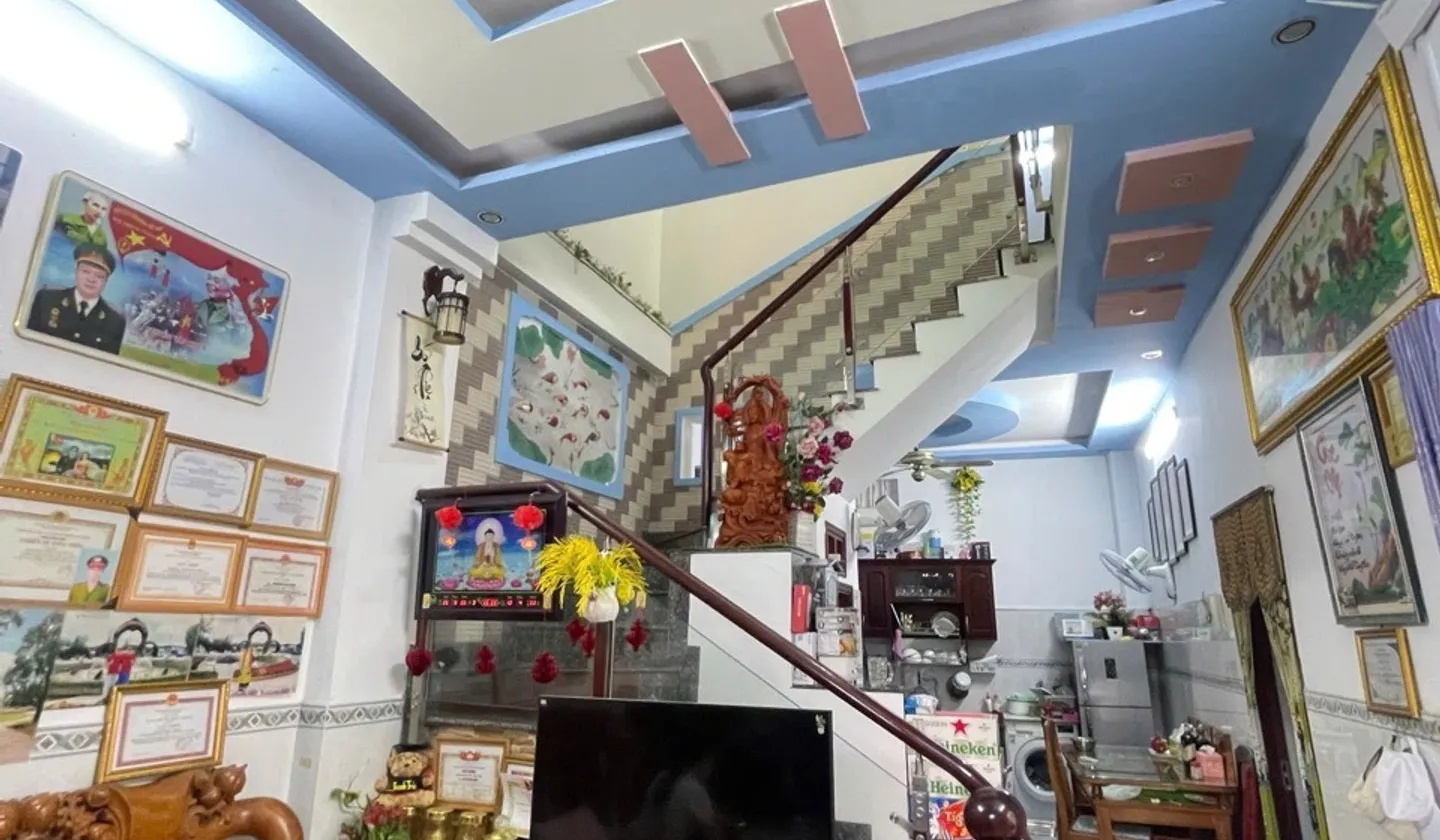 Bán nhà riêng 3 tầng tại Bình Tân, diện tích 87.7 m2, mặt tiền 7 m, hẻm 6 m... Bán nhà riêng tại Bình Tân, Hồ Chí Minh 01